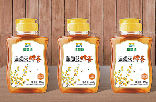 清草地——蜂蜜包装设计